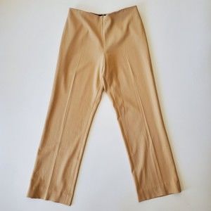 Classic Tan Straight Leg Women's Pants
